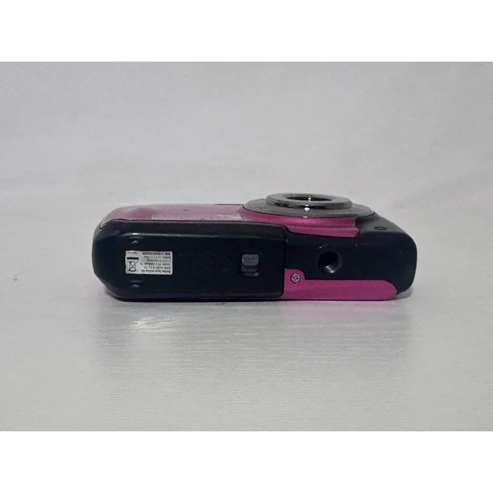 Rollei Sportsline 60 Pink Waterproof Shockproof Digital Camera 5MP Untested
